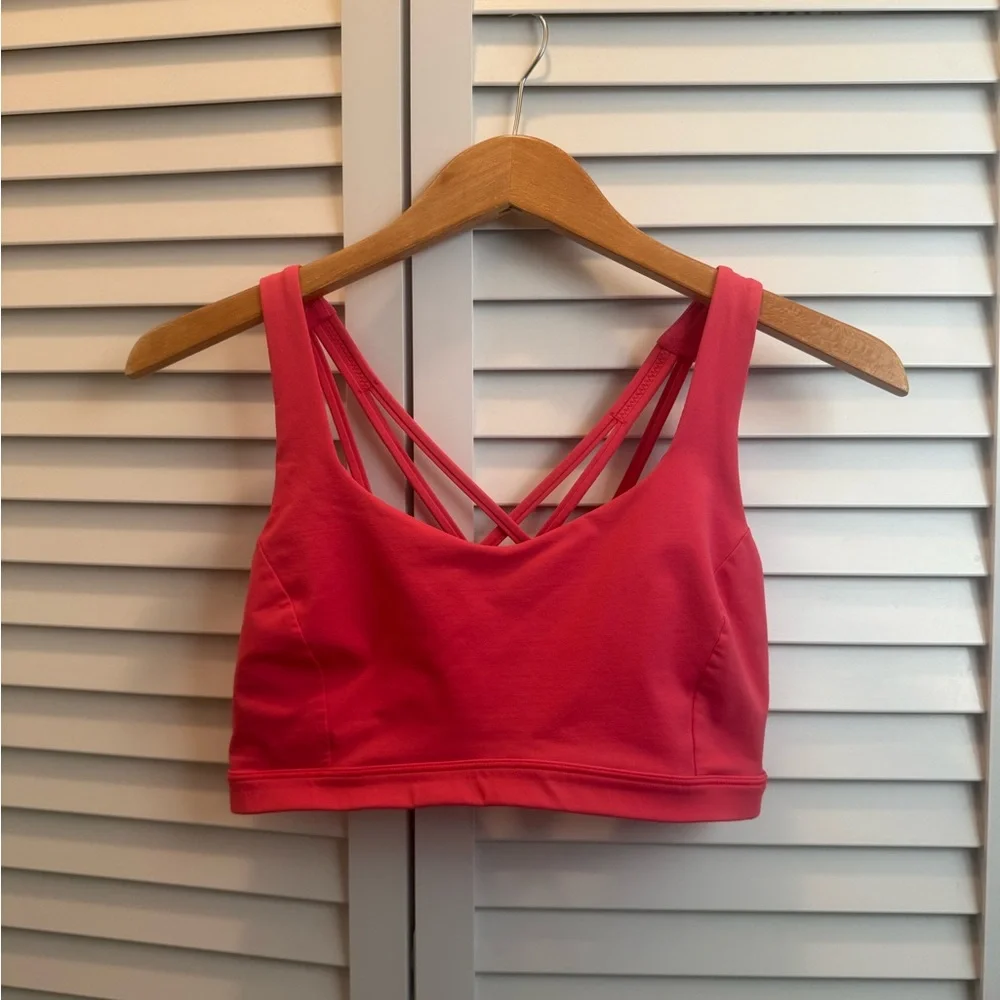 Lululemon Athletica Coral Sports Bra